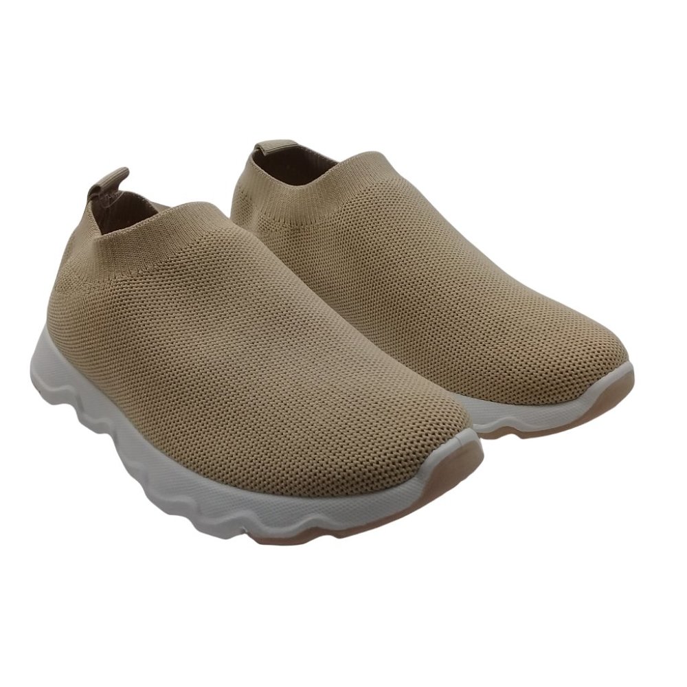 Tommy Bahama Women's NEW Slip On Textile Comfort Tan Sneakers Memory Foam - Picture 7 of 11